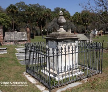 COLONIAL PARK CEMETERY, the second in colonial Savannah, was the burying ground for the city from about 1750 until it was closed against burials in 1853.