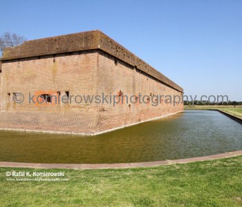 Around 25,000,000 bricks were used to construct Fort Pulaski