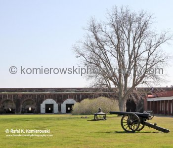 ...inside the fort...
