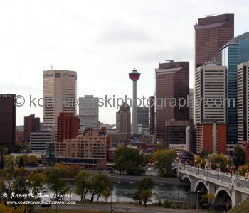 The Bow office tower -  under construction, September 28, 2007,  Calgary, AB.