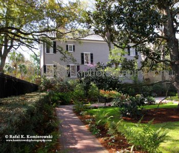 Beautiful architecture and lush gardens are woven throughout the historic neighborhoods of Charleston...