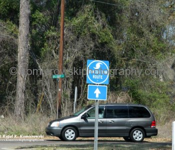 Leaving Charleston on Hwy. 61 Westbound, South Carolina   (camera movement)