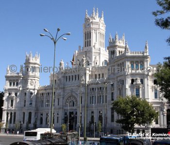 Central Post Office in Madrid,  (photo taken on Wed. October 12, 2011)