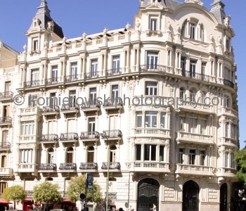 Bourbon Madrid - baroque architecture,  (photo taken on Thursday, October 13, 2011)