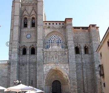 Cathedral of Ávila,  (Saturday, October 15, 2011, St Teresa of Avila , Feast Day: October 15th)