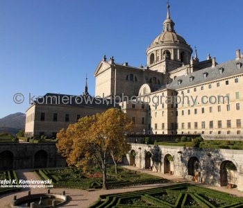The Royal Site of San Lorenzo of El Escorial (situated 50 km north of Madrid) declared by UNESCO a World Heritage Site (photos taken on Saturday, October 15, 2011)