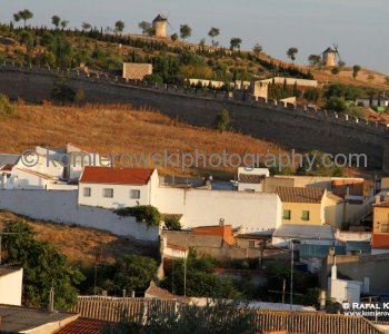 Belmonte is a fortified village at the foot of a magnificent  Belmonte Castle, Castilla-La Mancha, Spain.