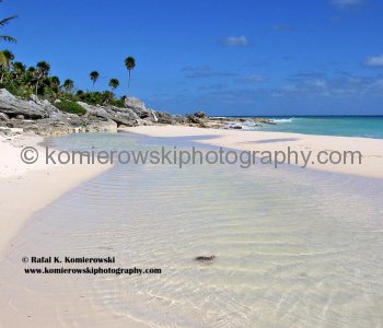 Tropical beaches at Playacar