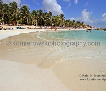 Restored beaches at RIU resorts in Playacar