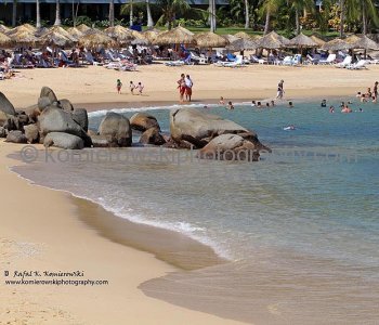 View from Las Brisas Huatulco, Tangolunda Bay, Huatulco