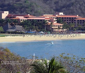 View from Las Brisas Huatulco, Tangolunda Bay, Huatulco