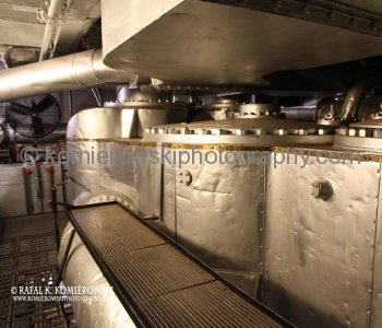 The restoration continues today on-board the USSTexas....