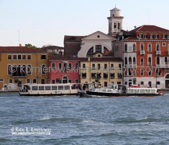 a view from the water.....on the way to Venice....