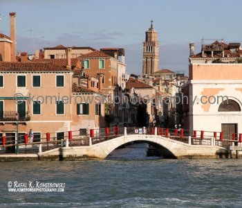 a view from the water .....on the way to Venice....