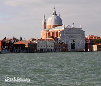 a view from the water .....on the way to Venice....