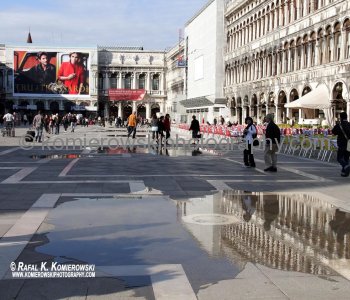 Floods in recent years broke all records, with the central piazza St. Mark s Square disappearing under water