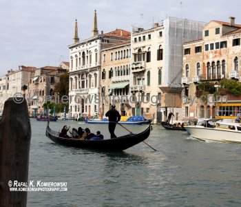 The gondola is a traditional, flat-bottomed Venetian rowing boat, well suited to the conditions of the Venetian Lagoon