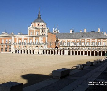 The Royal Palace of Aranjuez located in the town of Aranjuez, Community of Madrid. UNESCO World Heritage Site