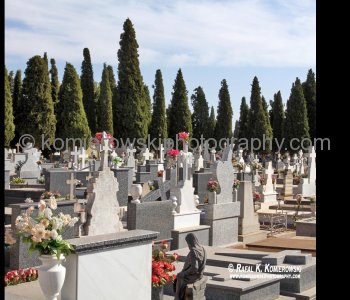 Cemetery- Alcázar de San Juan, La Mancha, Spain