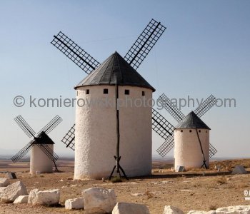 Group of windmills in Campo de Criptana