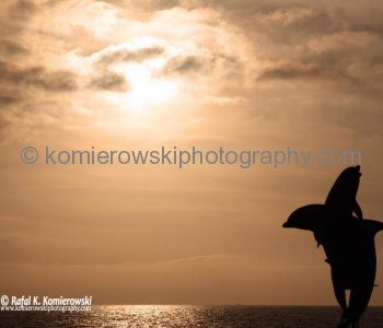The Colunga Collection at sunset. El Malecon Blvd. Puerto Vallarta