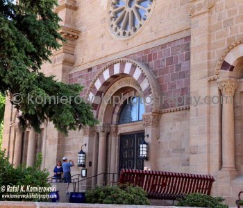 Cathedral Basilica of Saint Francis of Assisi, built 1869, Santa Fe, New Mexico