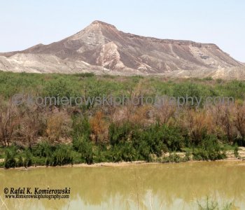 Rio Grande viewed from  scenic drive Texas FM170