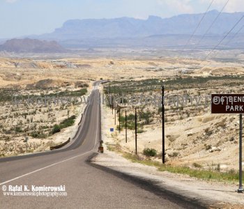 On the wat to Big Bend National Park....scenery - FM 170 along Rio Grande River, Texas