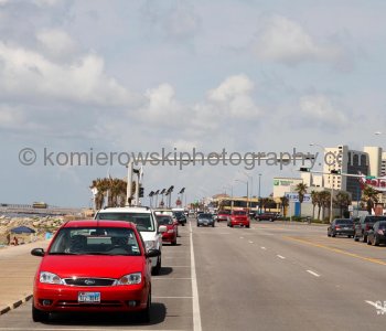 Seawall Blvd. Galvestone, Texas