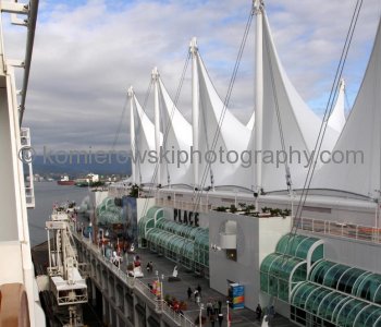 MS Oosterdam, Holland America Line. Canada Place, Vancouver, BC, Canada