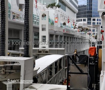 MS Oosterdam, Holland America Line. Canada Place, Vancouver, BC, Canada