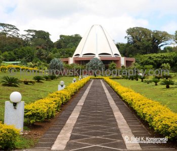 The Bahai Temple of Samoa near city of Apia,  Upolu island, Samoa