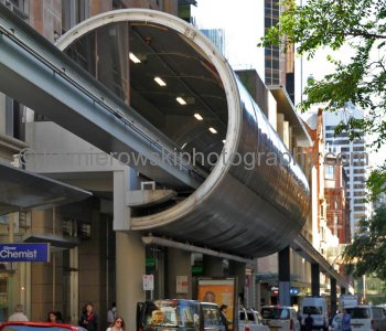 Metro Monorail connects Darling Harbour ... there are eight stations on the 3.6 kilometers, Sydney