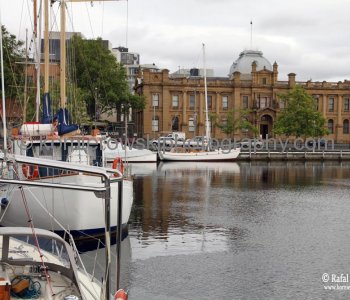 The Wharf area gets busy with fishing boats during the week and on the weekend, markets, locals out for a quiet drink and pleasure craft