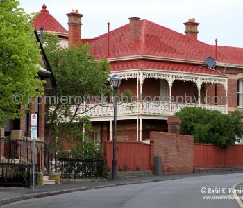 Hobart  feels like parts of Scotland...architecture showing the range of houses from Georgian Colonial to lacy Victorian