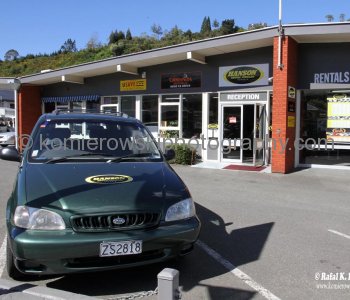 We went  directly from cruise to Hanson Rental Vehicles, Excellent service. 313 Kaikorai Valley Road Bradford Dunedin, 9011 Within NZ Phone  03 4536576 Free Phone (NZ only) 0508 1237483, email rentals@hanson.net.nz, Dunedin, New Zealand