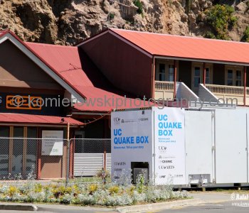 After earthquake...Sumner, Christchurch, New Zealand