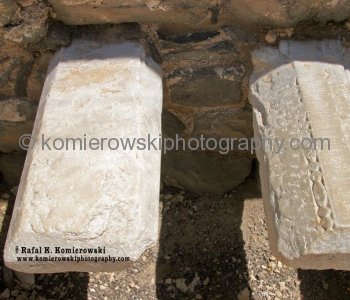 Beit Shean public toilets with no separation between them and no division between male and female
