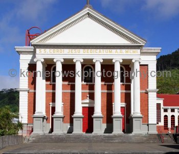 Metropolitan Cathedral of the Sacred Heart, Roman Catholic Archdiocese of Wellington and New Zealand located next door to St Paul