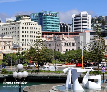 ....exploring on foot...Wellington is very compact, perched on the edge of a stunning natural harbor.....