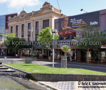 Wellington is a mix of modern buildings interspersed by older historic buildings
