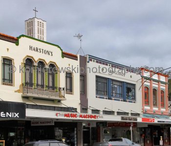 ...art deco architecture in Napier, New Zealand......