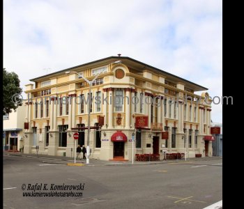 ...art deco architecture in Napier, New Zealand......