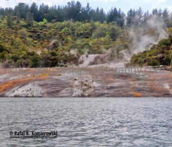 Situated just 25 minutes North of Taupo and 45 minutes South of Rotorua, nestled on the shores of Lake Ohakuri lies -The Hidden Valley-of Orakei Korako Cave and Thermal Park