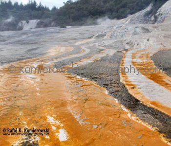 Orakei Korako - The Hidden Valley, south of Rotorua, New Zealand