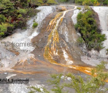 Orakei Korako - The Hidden Valley, south of Rotorua, New Zealand