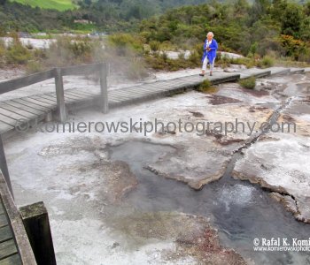 Orakei Korako - The Hidden Valley, south of Rotorua, New Zealand