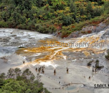 Orakei Korako - The Hidden Valley, south of Rotorua, New Zealand