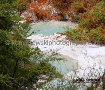 Orakei Korako - The Hidden Valley, south of Rotorua, New Zealand