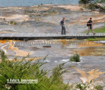 Orakei Korako - The Hidden Valley, south of Rotorua, New Zealand